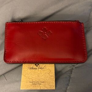 Patricia Nash Red Leather Wallet
